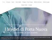 Tablet Screenshot of imedicidiportanuova.it